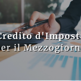 Credito d'Imposta per il Mezzogiorno